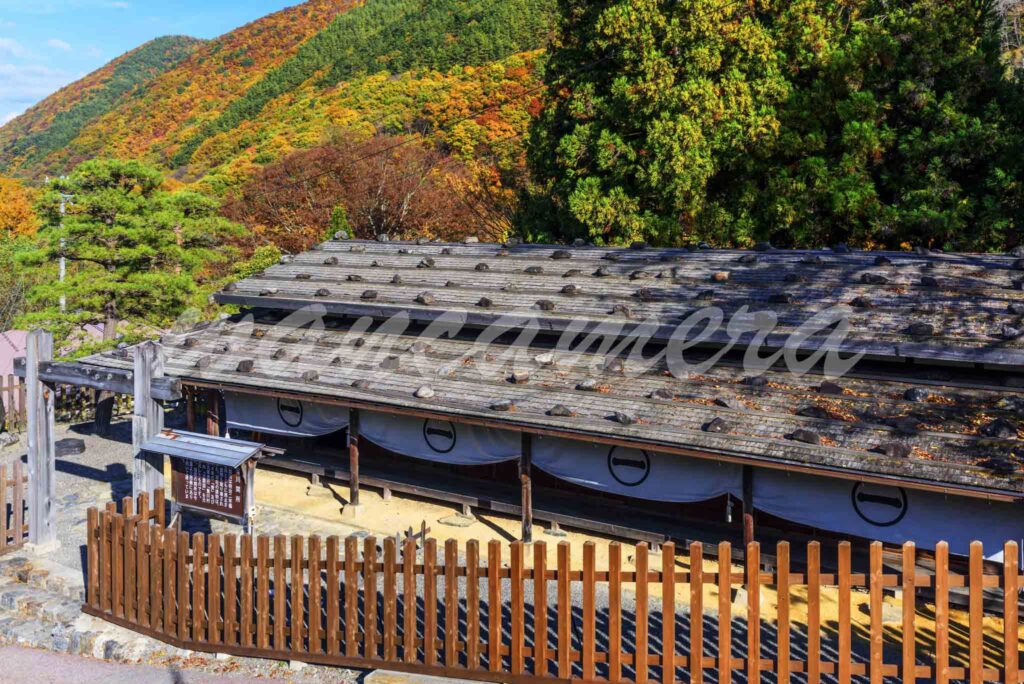 贄川関所　木曽路