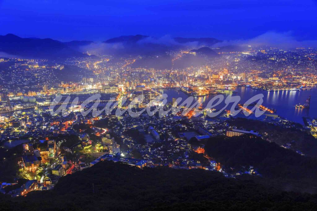 稲佐山の夜景　長崎