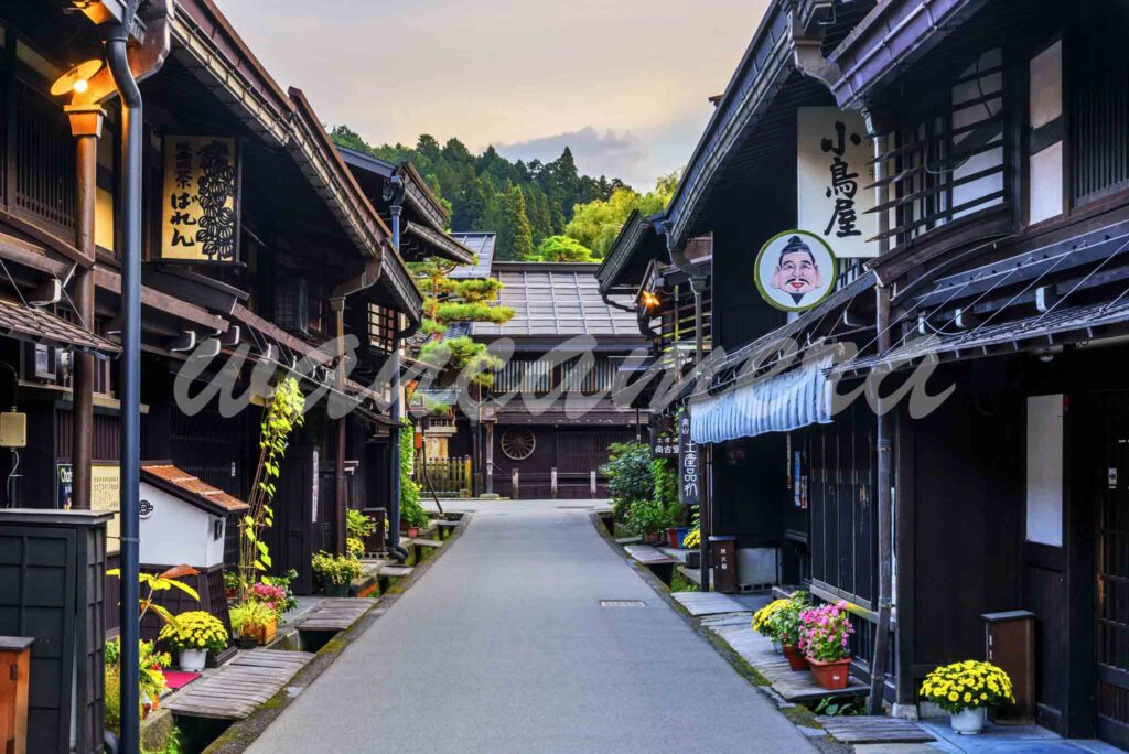 高山三町の古い町並